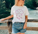 Clouds with Heart SVG