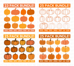 Pumpkin Mega SVG Bundle, 590+ Designs