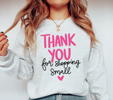 Thank You for Shopping Small SVG