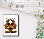 Deer Hunt Sublimation PNG