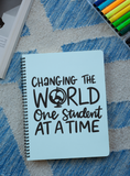 Changing the World One Student At A Time SVG