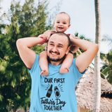 Our First Father's Day Together SVG