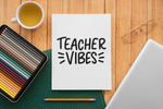 Teacher Vibes SVG