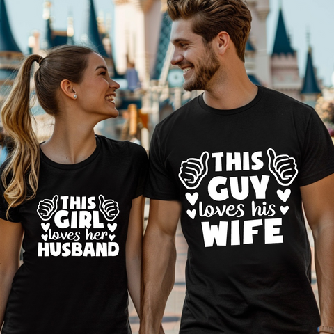 Husband and Wife Matching SVG