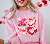 Valentines Day Yarn Crochet PNG Bundle