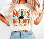 Merry and Bright SVG