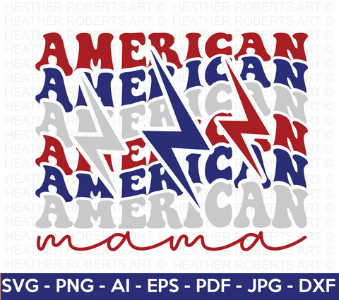 American Mama SVG