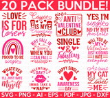 Anti-Valentine SVG Bundle