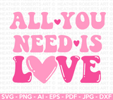 All You Need Is Love SVG