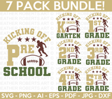 Back to School Football SVG Bundle