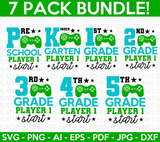 Back to School Gamer SVG Bundle