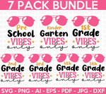 Back to School Sunglasses SVG Bundle