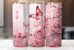 Butterfly 20 Oz Tumbler Wrap