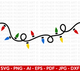 Christmas Lights SVG