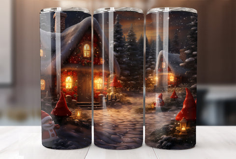 Christmas 20 Oz Tumbler Wrap