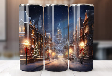 Christmas 20 Oz Tumbler Wrap