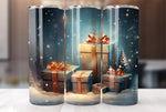 Christmas Presents 20 Oz Tumbler Wrap