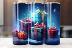 Christmas Presents 20 Oz Tumbler Wrap