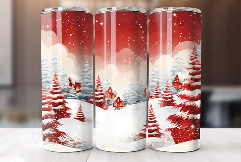 Christmas 20 Oz Tumbler Wrap