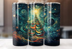 Christmas Tree 20 Oz Tumbler Wrap