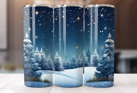 Christmas 20 Oz Tumbler Wrap