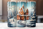 Christmas 20 Oz Tumbler Wrap