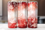 Red Christmas 20 Oz Tumbler Wrap