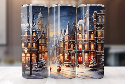 Christmas 20 Oz Tumbler Wrap