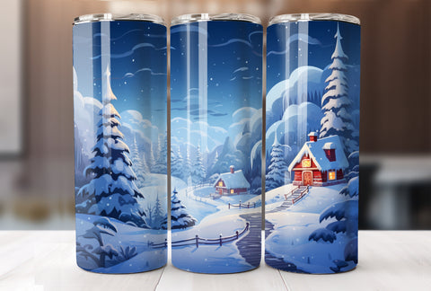 Christmas 20 Oz Tumbler Wrap