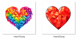 Heart Clipart Set