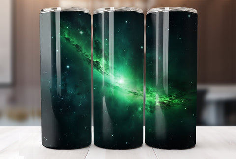 Galaxy 20 Oz Skinny Tumbler Wrap