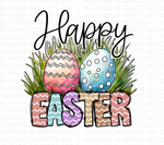 Happy Easter Sublimation PNG