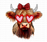 Heifer Valentine Sublimation PNG