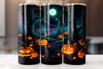 Halloween Pumpkin 20 Oz Tumbler Wrap