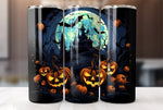 Halloween Pumpkin 20 Oz Tumbler Wrap