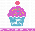 Happy Birthday SVG