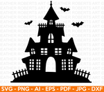 Haunted House SVG