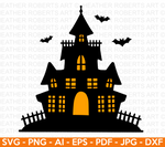 Haunted House SVG