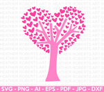 Heart Tree SVG