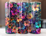 Spring Floral Tumbler Wrap