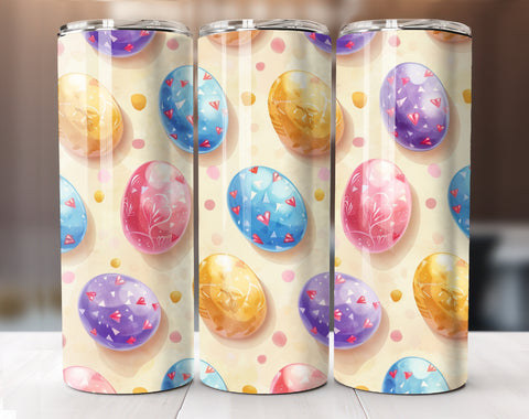 Easter Eggs 20 Oz Tumbler Wrap