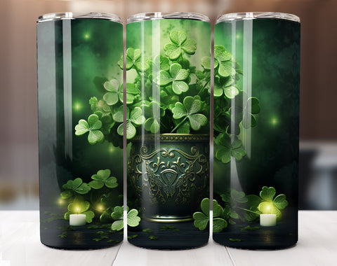 St. Patrick's Day 20 Oz Tumbler Wrap