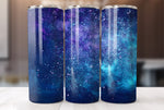 Purple Glitter Tumbler Wrap, 20 Oz Skinny Tumbler Sublimation Design