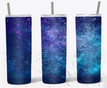 Purple Glitter Tumbler Wrap, 20 Oz Skinny Tumbler Sublimation Design