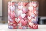 Valentine's Day 20 Oz Tumbler Wrap