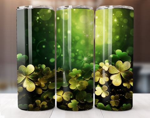 St. Patrick's Day 20 Oz Tumbler Wrap