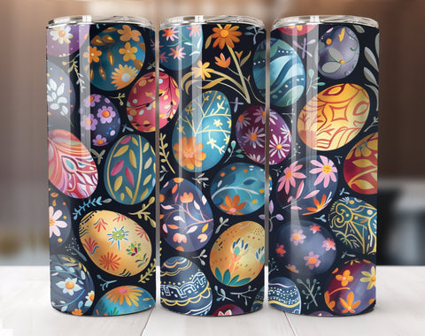 Easter Eggs 20 Oz Tumbler Wrap