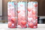 Valentine's Day 20 Oz Tumbler Wrap