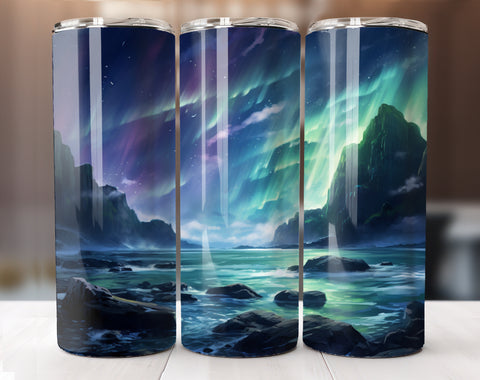 20 Oz Northern Light Tumbler Wrap