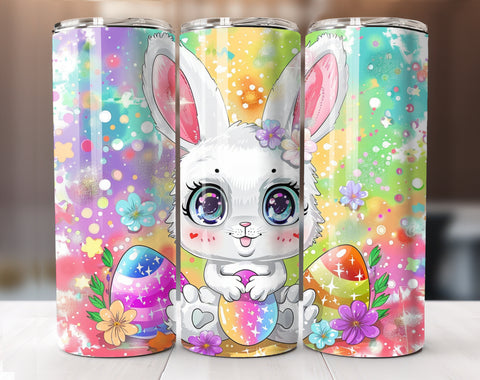 Easter Bunny 20 Oz Tumbler Wrap